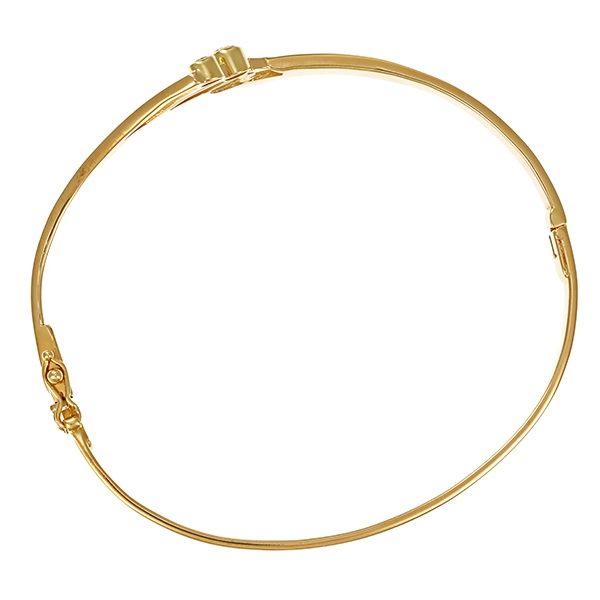Armreif, 14K, Gelbgold, Brillanten