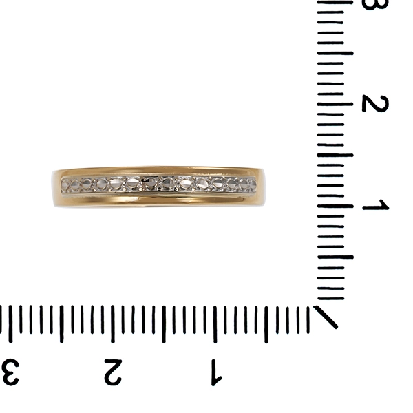 Ring, 14K, Gelb-/Weißgold, U55
