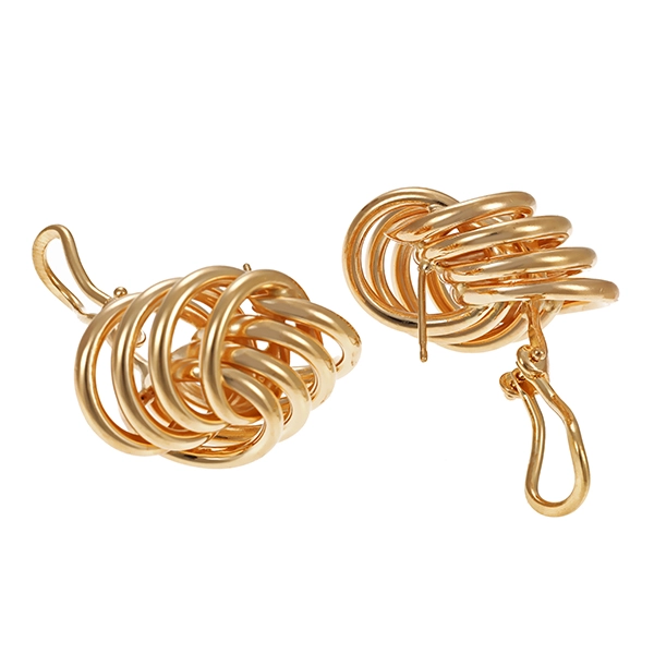 Clip-Stecker, 14K, Gelbgold