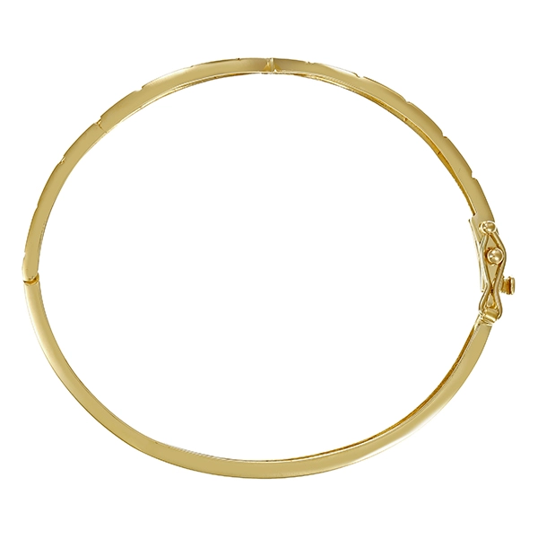 Armreif, 14K, Gelbgold