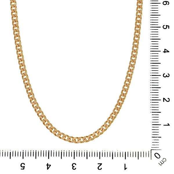 Kette, 14K, Gelbgold, Panzer