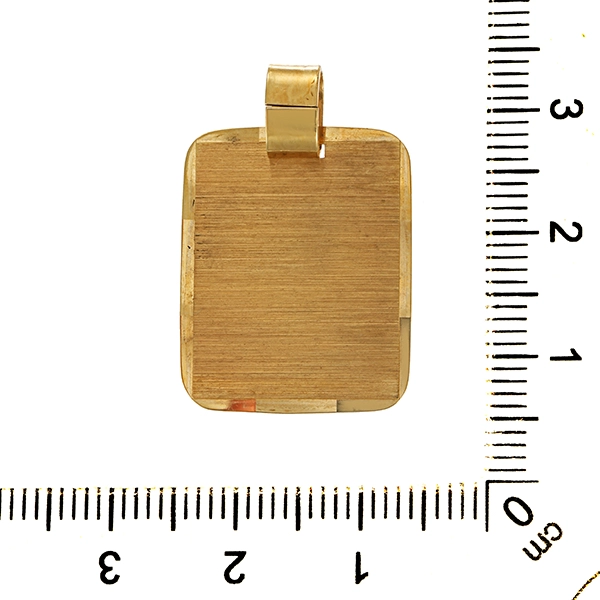 Anhänger, 8K, Gelbgold