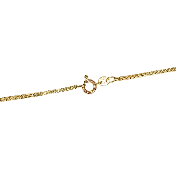 Collierkette, 14K, Gelbgold, Venezianer-
