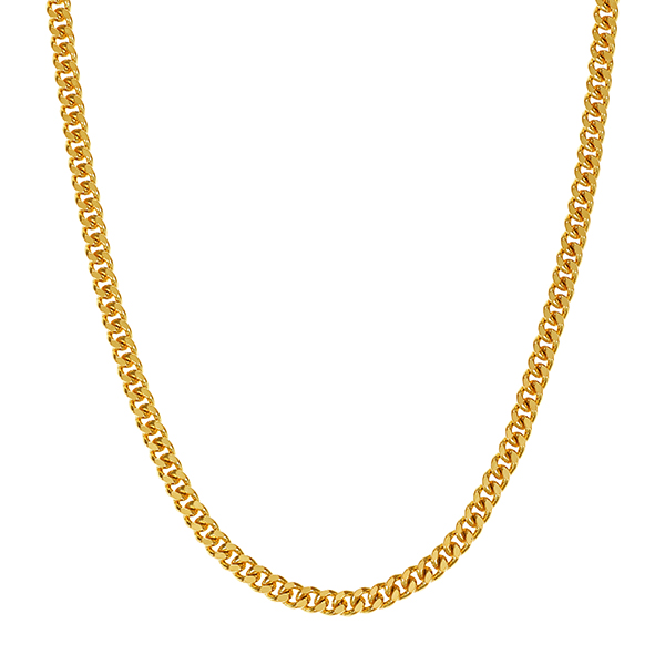Kette, 8K, Gelbgold, Panzer-