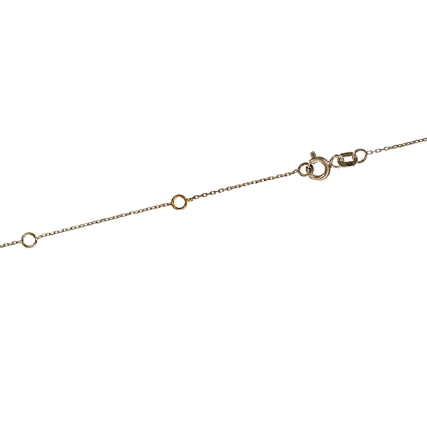 Collier, 14K, Weißgold