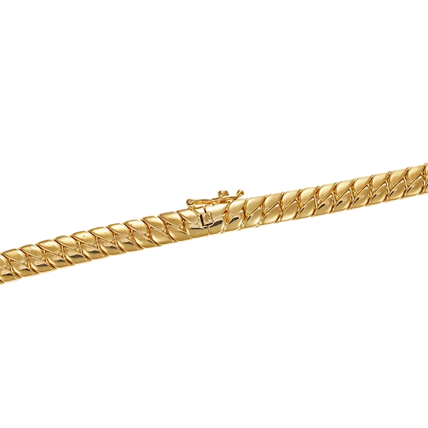Collier, 18K, Gelbgold, Brillant