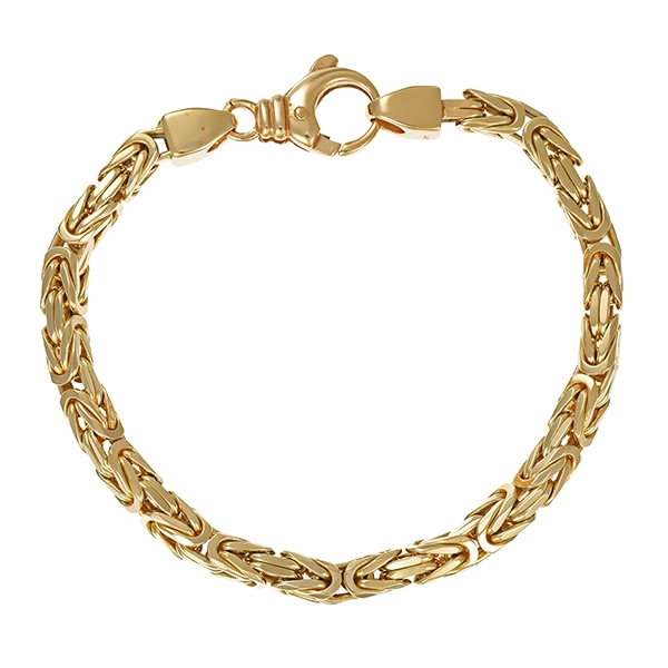 Armband , 14K, Gelbgold, Königs-