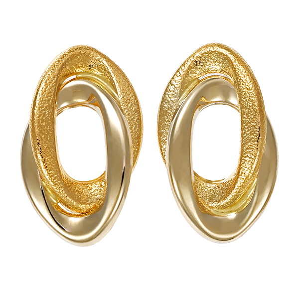 Ohrstecker, 18K, Gelbgold