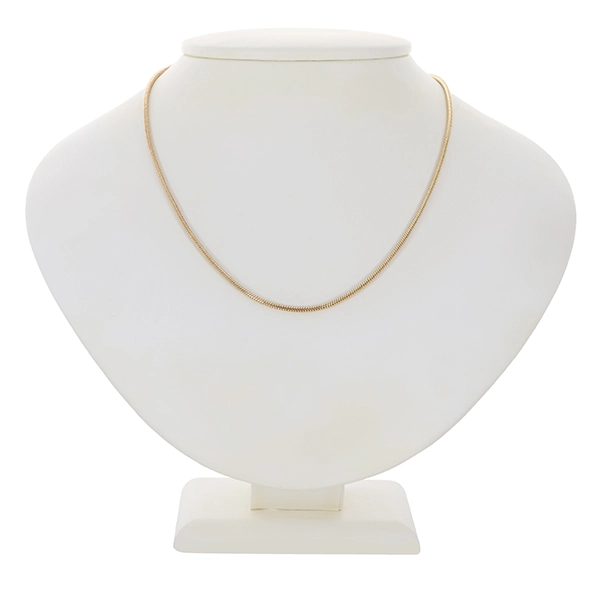 Collierkette, 14K, Gelbgold, Schlangen-