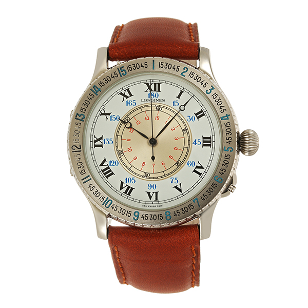 Herrenuhr Longines 'Lindbergh Hour Angle Watch'
