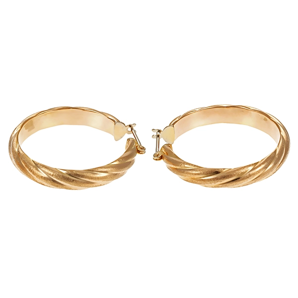 Creolen, 8K, Gelbgold
