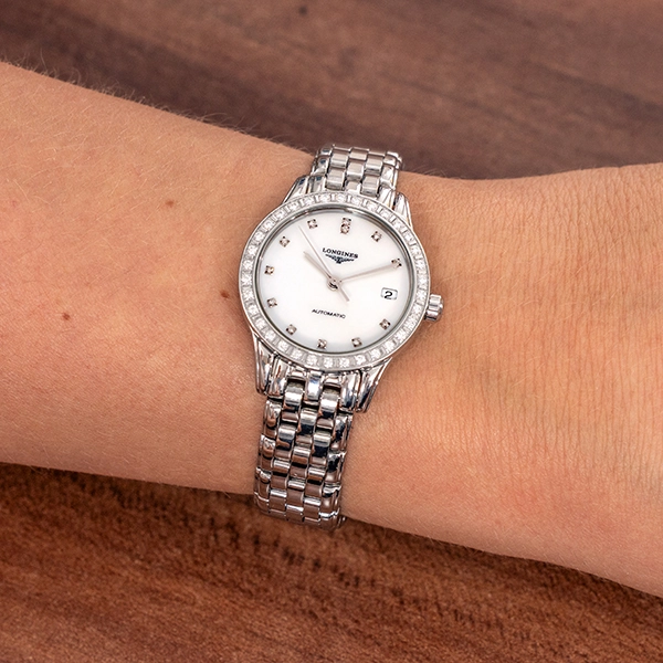 Damenuhr Longines 'Flagship' Automatik