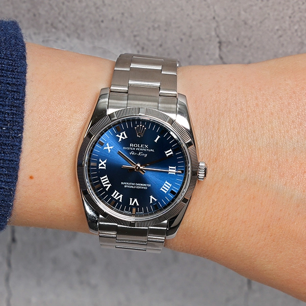 Damenuhr, Rolex, 'Air King' Automatik