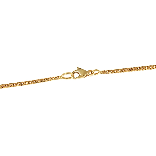 Collier, 14K, Gelb-/Weißgold, Diamanten, Rubine