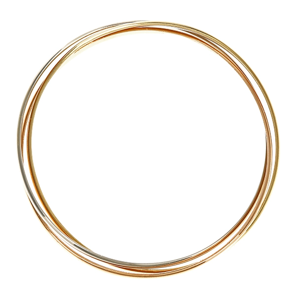 Armreif, 14K, Gelb-/Rot-/Weißgold