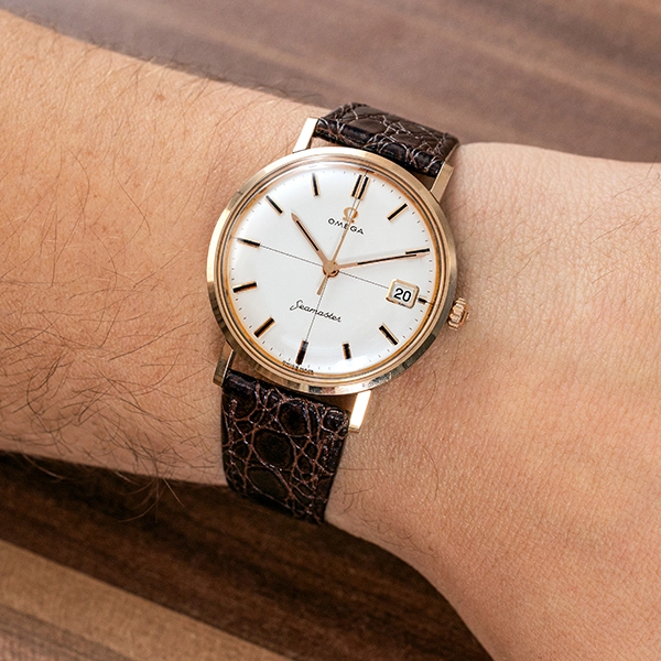 Herrenuhr Omega 'Seamaster' Handaufzug