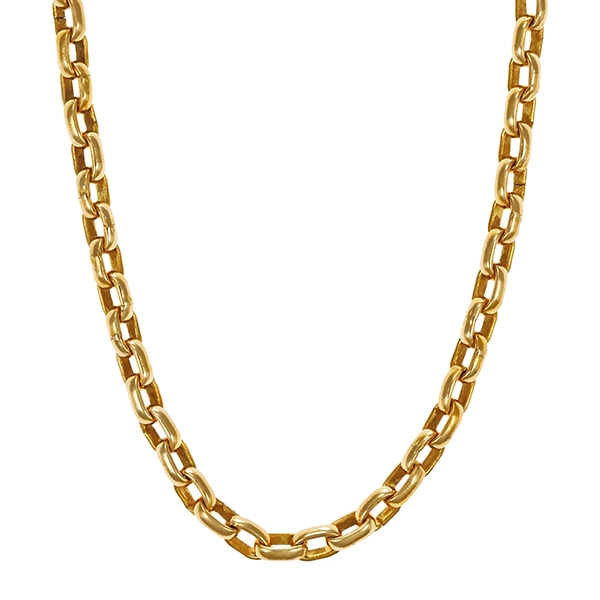 Kette, 14K, Gelbgold, Anker