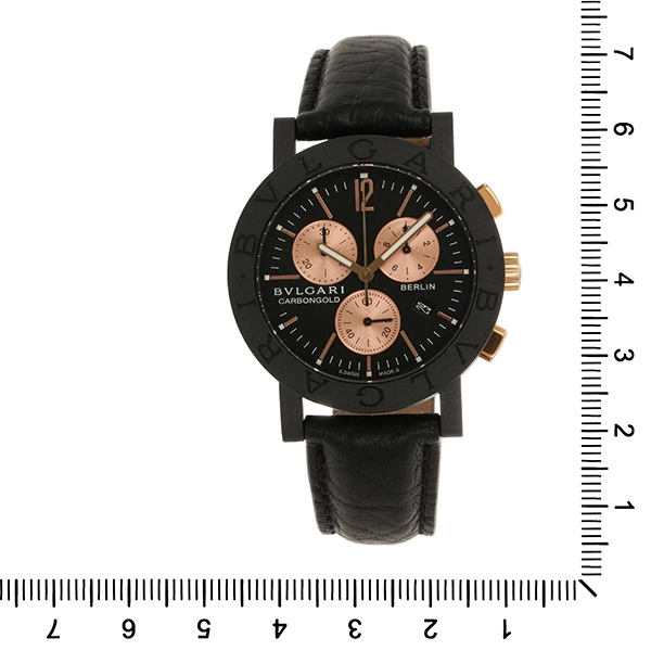 Damenuhr Bulgari 'Carbongold'