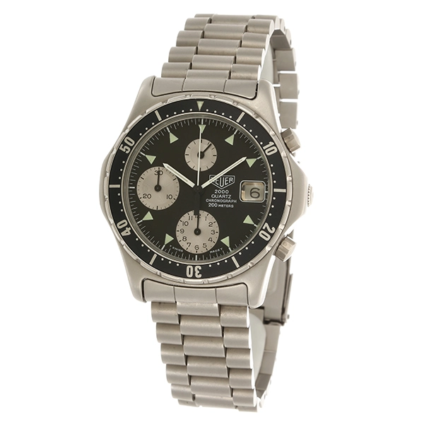 Herrenuhr Heuer '2000' Quarz-Chrono