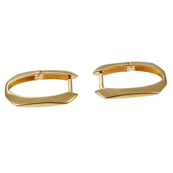 Creolen, 14K, Gelbgold