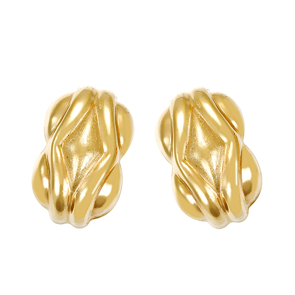 Clip-Stecker, 14K, Gelb-/Weißgold