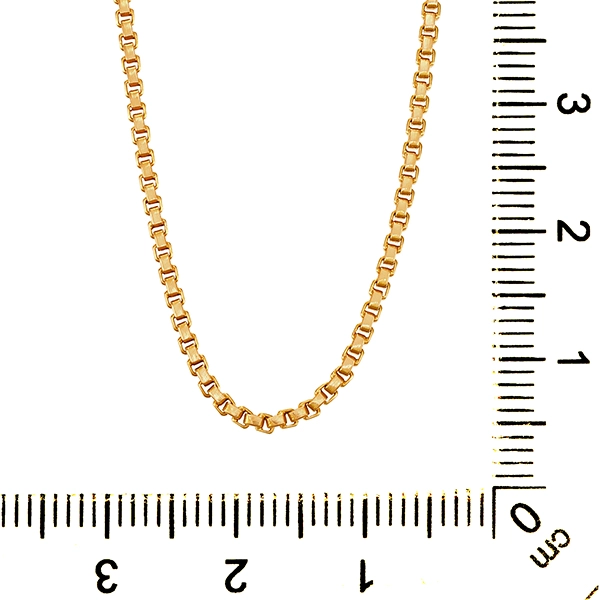Kette, 18K, Gelbgold, Venezianer-