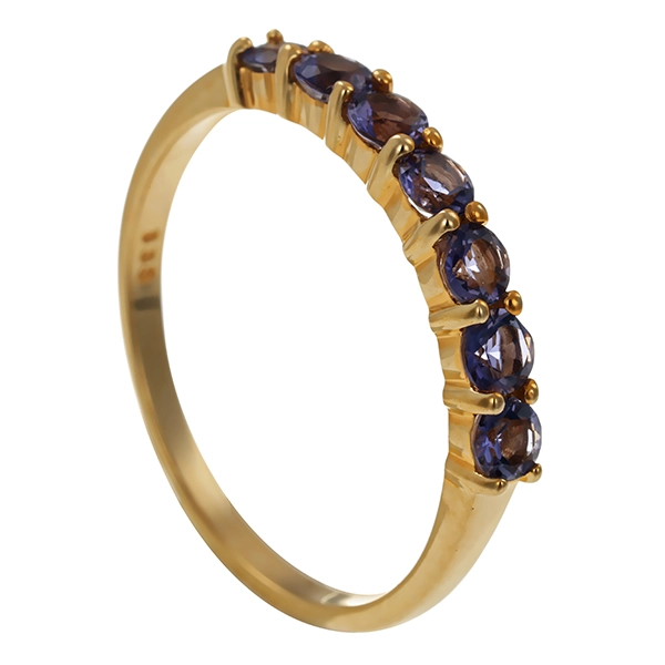 Ring, 8K, Gelbgold, Tansanite