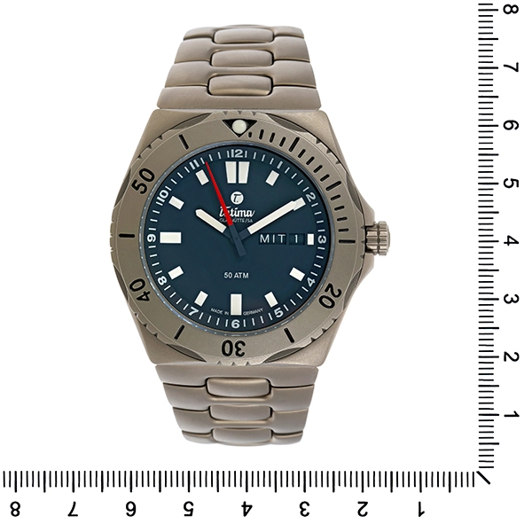 Herrenuhr, Tutima M2 'Seven Seas' Automatik