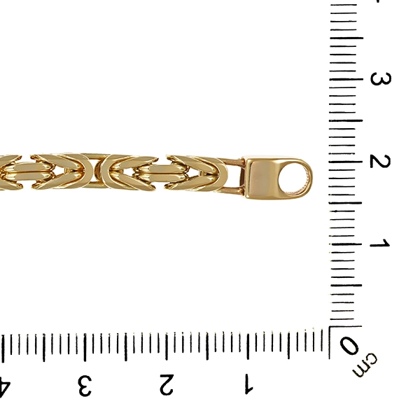 Armband , 14K, Gelbgold, Königs-
