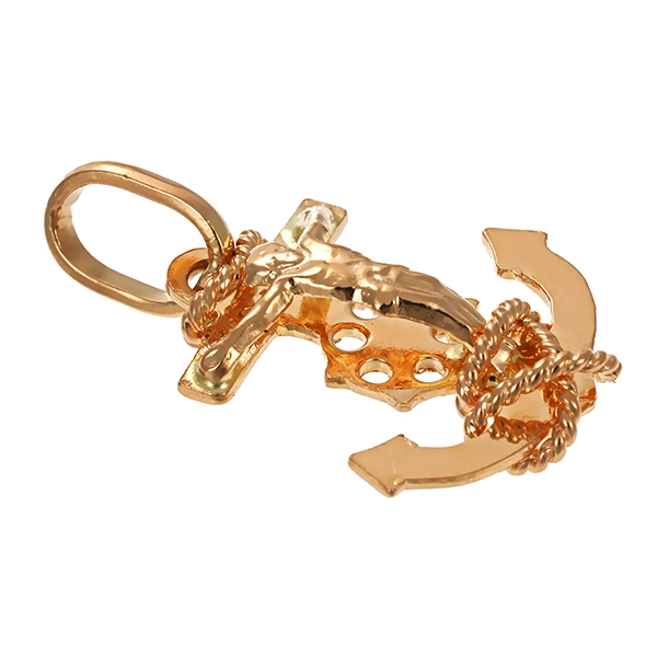 Anhänger, 14K, Gelbgold