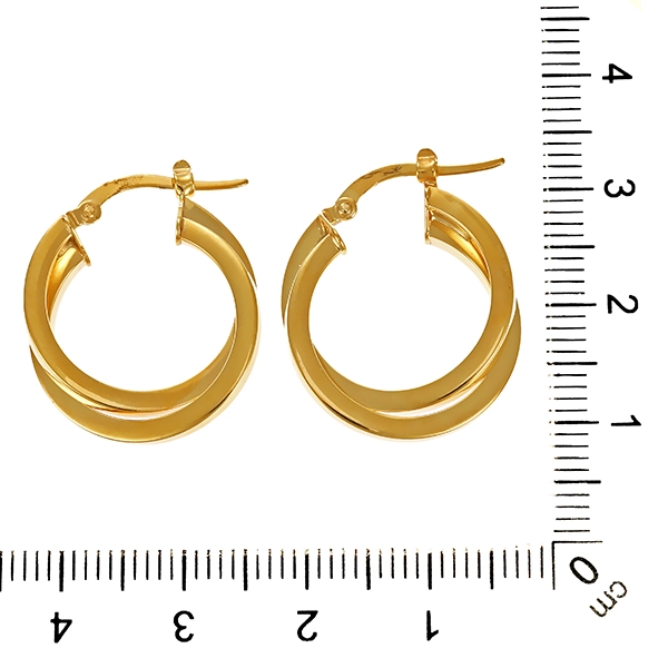 Creolen, 9K, Gelbgold