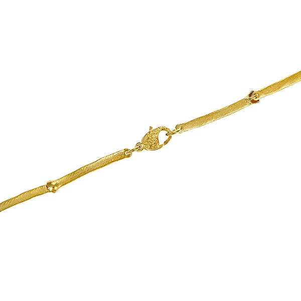 Collier, 14K, Gelbgold, Brillant