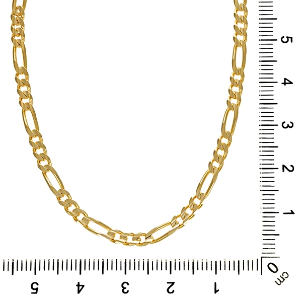 Kette, 14K, Gelbgold, Figaro