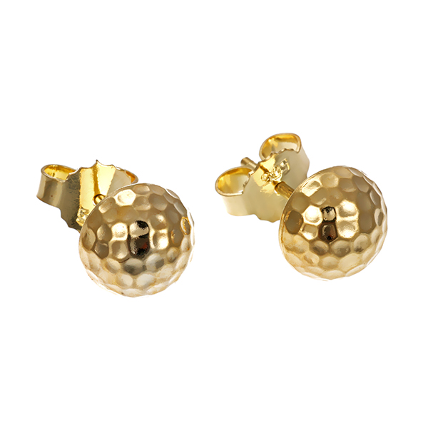 Ohrstecker, 14K, Gelbgold