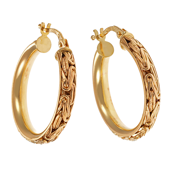 Creolen, 9K, Gelbgold