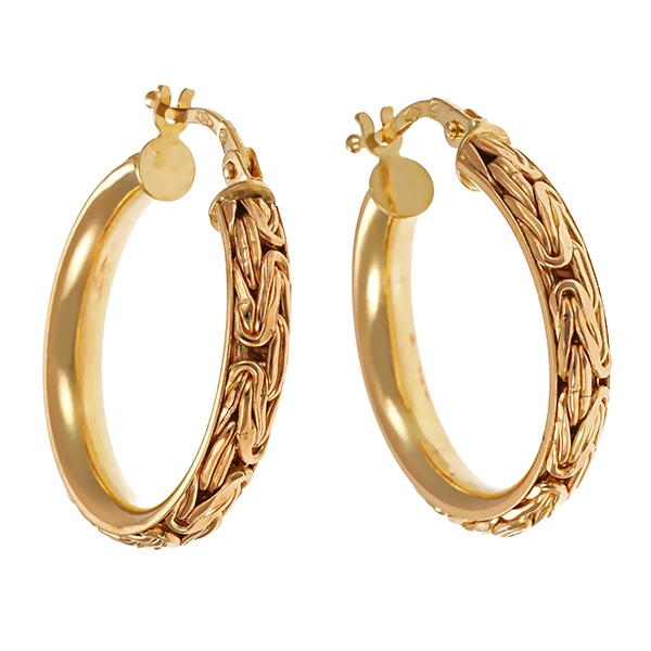 Creolen, 9K, Gelbgold