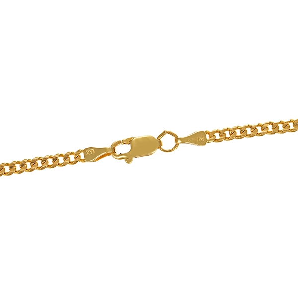 Kette, 14K, Gelbgold, Panzer