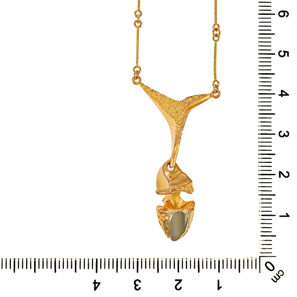 Collier, 14K, Gelbgold, Lapponia