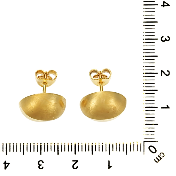 Ohrstecker, 14K, Gelbgold