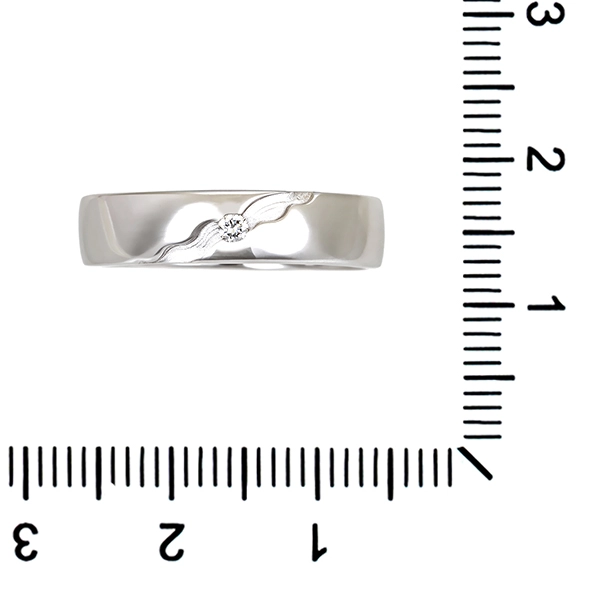 Diamantring, 14K, Weißgold, Brillant