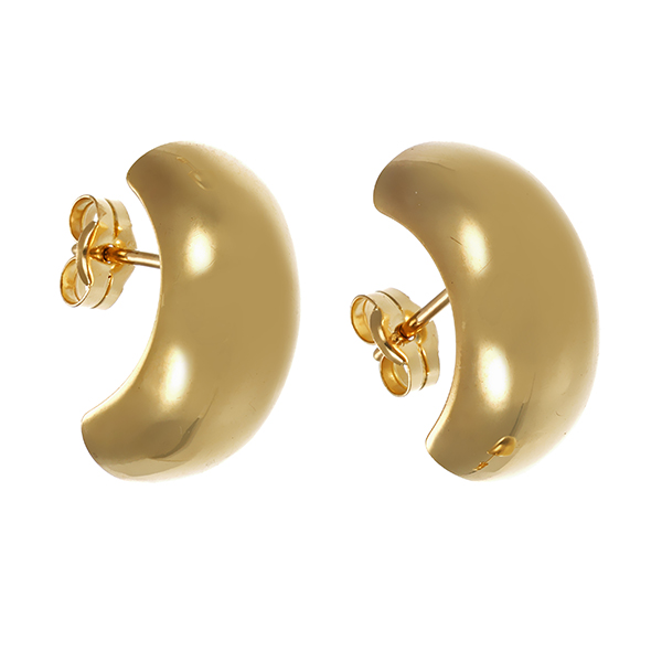 Steckcreolen, 9K, Gelbgold