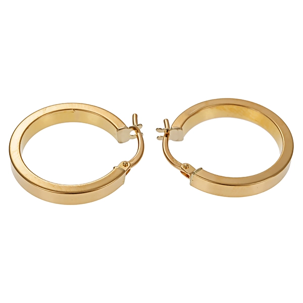 Creolen, 14K, Gelbgold