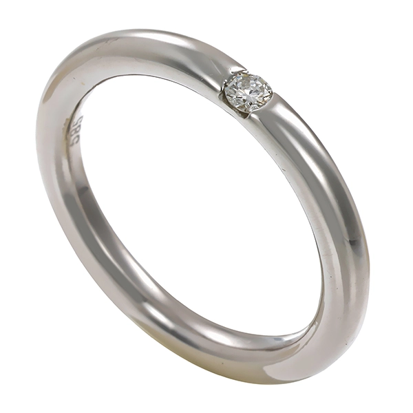 Diamantring, 14K, Weißgold, Brillant