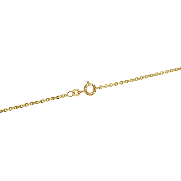 Collier, 8K, Gelbgold, Granat