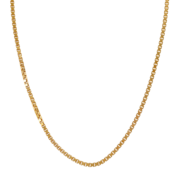 Collierkette, 14K, Gelbgold, Venezianer-
