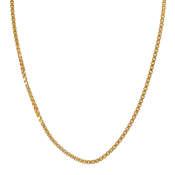 Collierkette, 14K, Gelbgold, Venezianer-