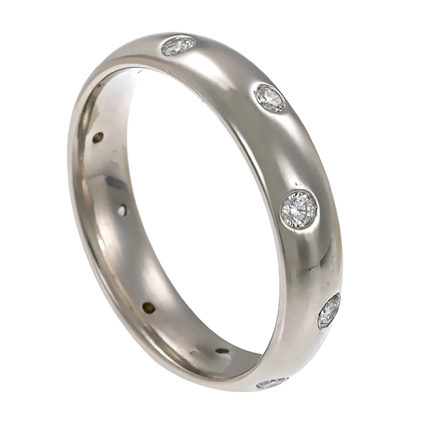 Diamantring, Pt950, Platin, Brillanten 0,25 ct