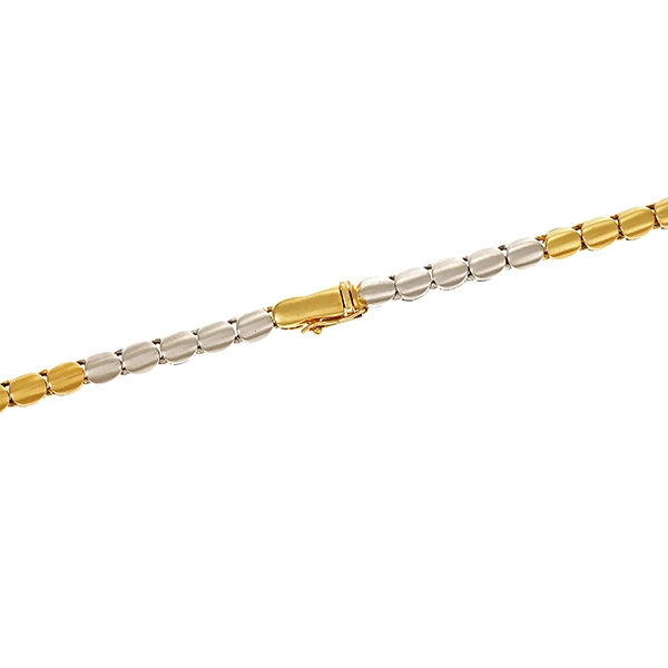Collier, 14K, Gelb-/Weiß-/Rotgold, Brillanten