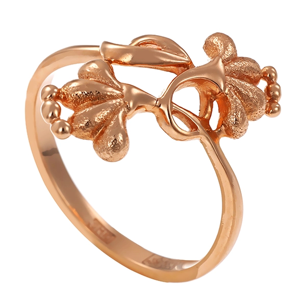 Ring, 14K, Rotgold