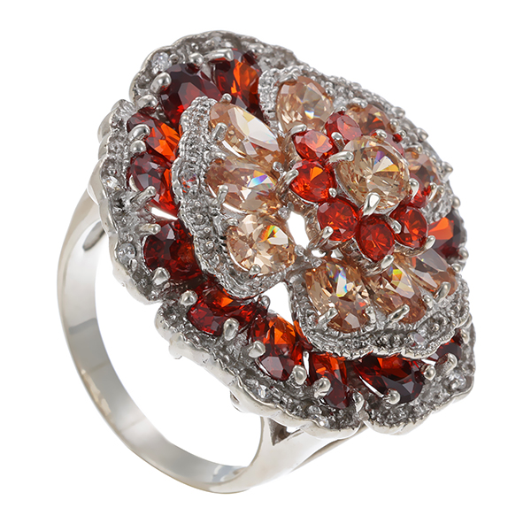 Ring, Silber 925, Schmucksteine